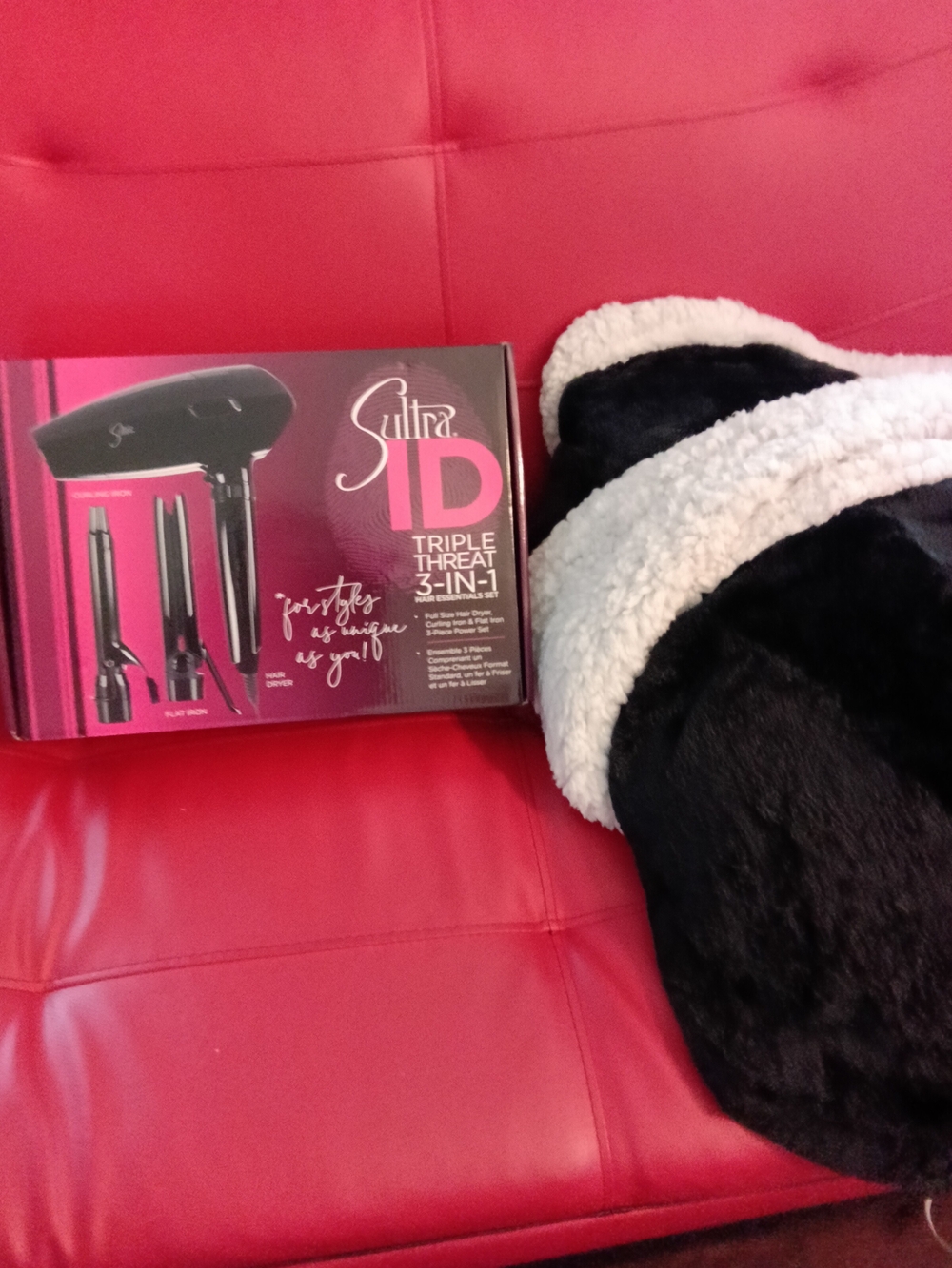 Sultra ID Triple Threat 3-in-1 Hair Styler - Black & White